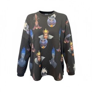 Disney Villains Graphic Jersey Sweatshirt